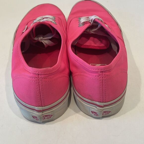 Vans Men’s 6.5/Women’s 8 Hot Pink Low Rise Sneakers - Picture 3 of 8
